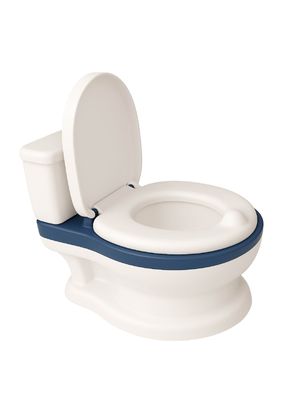 Pelela 3 en 1 Little Toilet Blanco Azul con Sonido para Niños y Niñas GlowUp