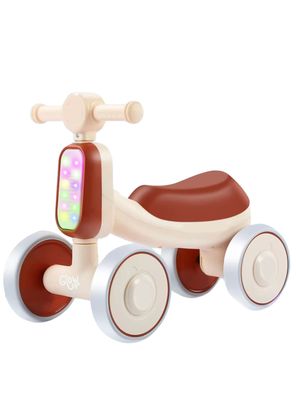 Triciclo Infantil Bambi luces y sonidos café