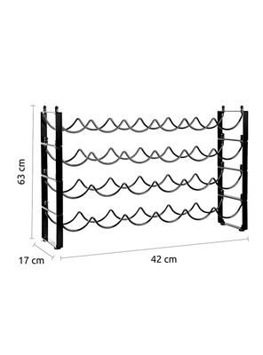 Imagen 2 del producto Rack Tipo Cava De Hierro Porta 24 Botellas De Vino Rebajas