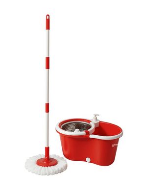 Mopa Giratoria 360° y Balde con interior de Acero Inox Bfresh