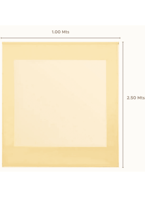 Imagen 2 del producto Cortina Roller Cierre de Terraza Beige 200x250cm