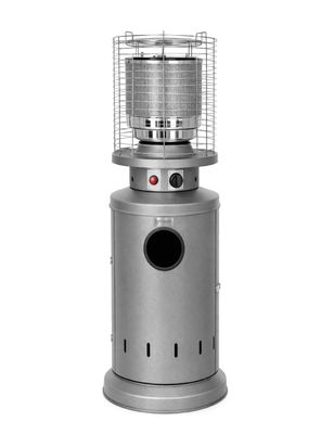 Imagen 1 del producto Estufa De Patio Baja Plateada a Gas de 11kg Terrazas Interior Exterior Bfresh