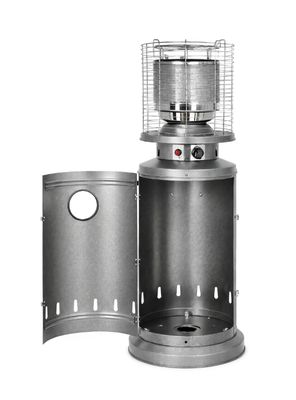 Imagen 2 del producto Estufa De Patio Baja Plateada a Gas de 11kg Terrazas Interior Exterior Bfresh