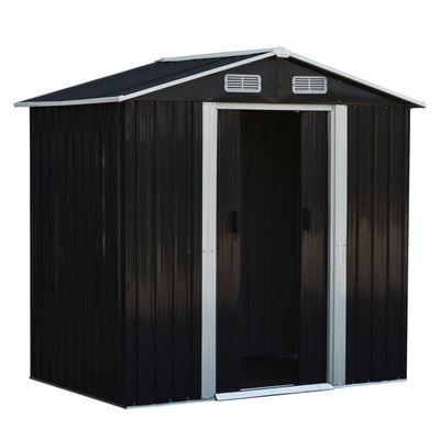 Bodega Jardín 195x195x125cm Negra