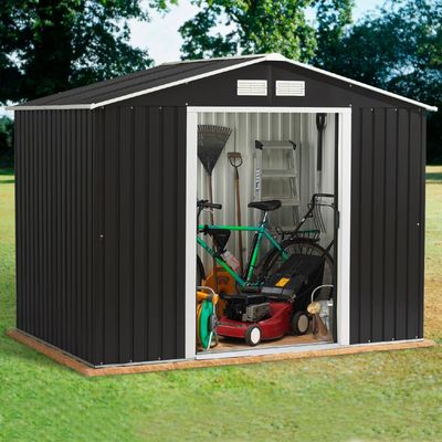 Bodega Jardín 195x195x125cm Negra