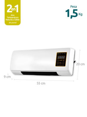 Imagen 2 del producto Ventilador Y Secador De Ropa De Pared 2 En 1 Blanco Rebajas