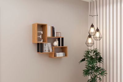 Imagen 2 del producto Repisa Palpana Roble-Negro