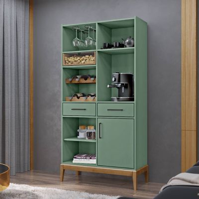 Imagen 2 del producto Bar Tucumán 1P + 3C Verde-Canela