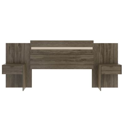 Respaldo Con Veladores Paraná (2PL) Nogal-Blanco