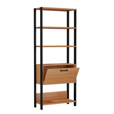 Imagen 2 del producto Estante Cucao 1 Puerta Roble-Negro