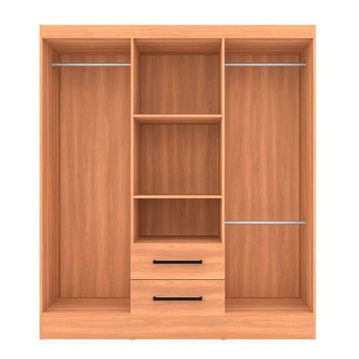 Imagen 2 del producto Clóset 6 Puertas 2 Cajones Ámbar Canela