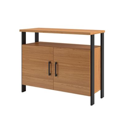 Arrimo Yulton 2 puertas canela-negro