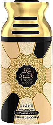 PERFUME  LATTAFA UROOQ AL OUD DESODORANTE 250ML