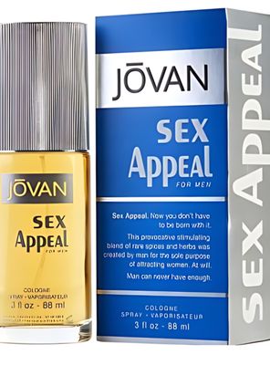 PERFUME  JOVAN MUSK SEX APPEAL FOR MEN EDC 88ML