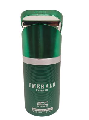 PERFUME  ACO EMERALD EXTREME PERFUMED BODY SPRAY 250ML