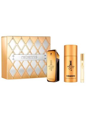 PERFUME  PACO RABANNE ONE MILLION ESTUCHE EDT 100ML+DESODORANTE 150ML+10ML