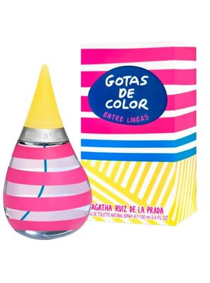 PERFUME  AGATHA RUIZ DE LA PRADA GOTAS DE COLOR ENTRE LINEAS EDT 100ML
