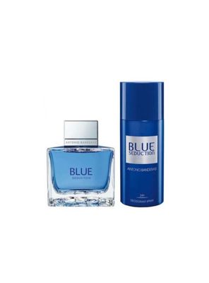 Imagen 2 del producto PERFUME  ANTONIO BANDERAS BLUE SEDUCTION HOMBRE ESTUCHE EDT 100ML+LOCION 150ML