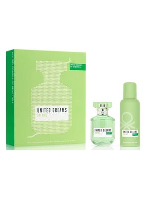 Imagen 2 del producto PERFUME  BENETTON UNITED DREAMS LIVE FREE ESTUCHE EDT 80ML+DESODORANTE 150ML