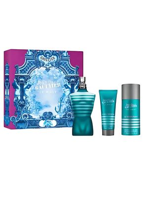 PERFUME JEAN PAUL GAULTIER LE MALE ESTUCHE EDT 125ML+DEO 150ML+GEL 75ML