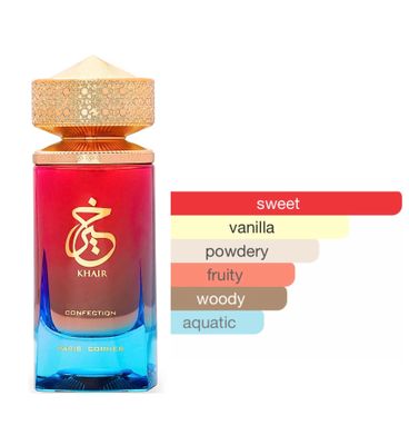 Imagen 2 del producto PERFUME PARIS CORNER KHAIR CONFECTION EDP 100ML