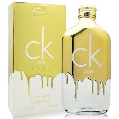 PERFUME  CALVIN KLEIN CK ONE GOLD EDT 200ML