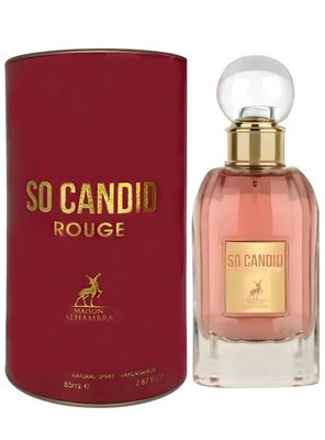 Perfume MAISON ALHAMBRA SO CANDID ROUGE EDP 85ML