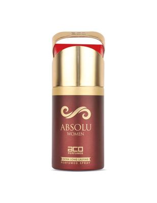 ACO ABSOLU WOMEN PERFUMDED BODY SPRAY 250ML