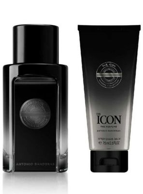 Imagen 2 del producto PERFUME  ANTONIO BANDERAS THE ICON THE PERFUME ESTUCHE EDP 50ML + AF.SHAVE BALM 75ML