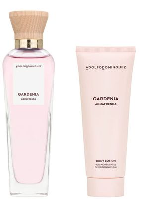 Imagen 2 del producto PERFUME  ADOLFO DOMINGUEZ AGUA FRESCA GARDENIA MUJER ESTUCHE EDT 120ML+ LOCION 75ML (ANUAL LATAM)