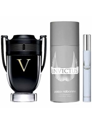 Imagen 2 del producto PERFUME PACO RABANNE INVICTUS VICTORY ESTUCHE EDP EXTREME 100ML+DEO 150ML+EDT 10ML