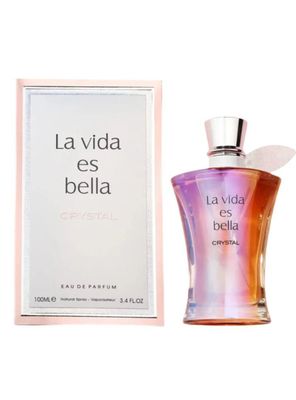 Imagen 1 del producto PERFUME FRAGRANCE WORLD LA VIDA ES BELLA CRYSTAL EDP 100ML