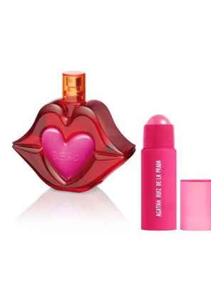 Imagen 2 del producto PERFUME AGATHA RUIZ DE LA PRADA BESO ESTUCHE EDT 100ML+BARRA DE LABIOS Y MEJILLAS 5G