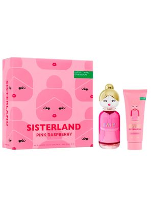 PERFUME  BENETTON SISTERLAND PINK RASPBERRY ESTUCHE EDT 80ML+LOCION 75ML