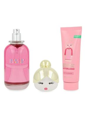 Imagen 2 del producto PERFUME BENETTON SISTERLAND PINK RASPBERRY ESTUCHE EDT 80ML+LOCION 75ML