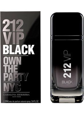 PERFUME CAROLINA HERRERA 212 VIP MEN BLACK EDP 100ML