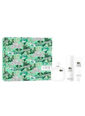 Imagen 2 del producto PERFUME LACOSTE L.12.12 BLANC ESTUCHE EDT 100ML+GEL 50ML+DESODORANTE 150ML