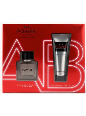 PERFUME  ANTONIO BANDERAS POWER OF SEDUCTION ESTUCHE EDT 50ML+AF.SHAVE BALM 75ML