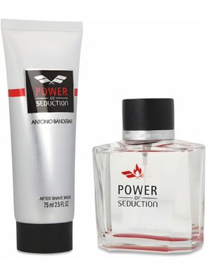 Imagen 2 del producto PERFUME ANTONIO BANDERAS POWER OF SEDUCTION ESTUCHE EDT 50ML+AF.SHAVE BALM 75ML