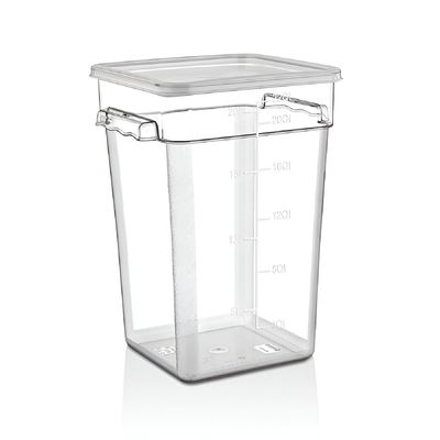 Imagen 2 del producto RECIPIENTE POLICARBONATO CUADRADO 20.8 LT