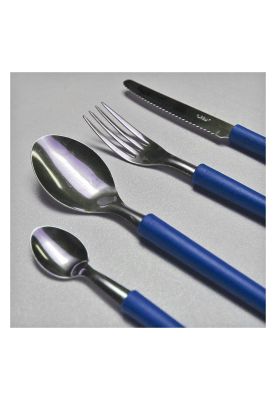 Imagen 2 del producto PACK CUBIERTOS 24 PZAS AZUL DISOLLE