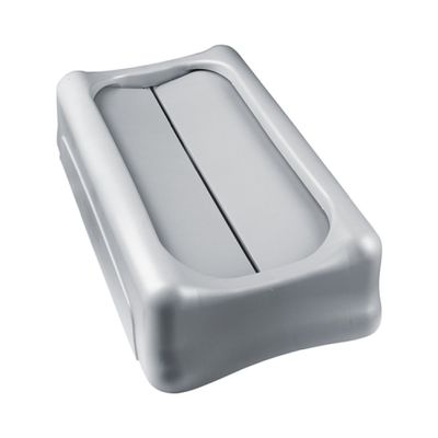 Imagen 2 del producto TAPA OSCILANTE PARA BASURERO SLIM JIM GRIS