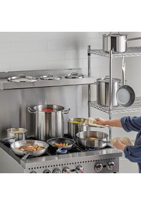 Imagen 2 del producto FONDO CON TAPA ACERO INOX CAPAC. 115 lt