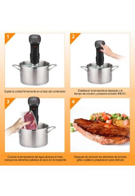 Imagen 2 del producto Olla 11 Lts Con Tapa Para Sousvide