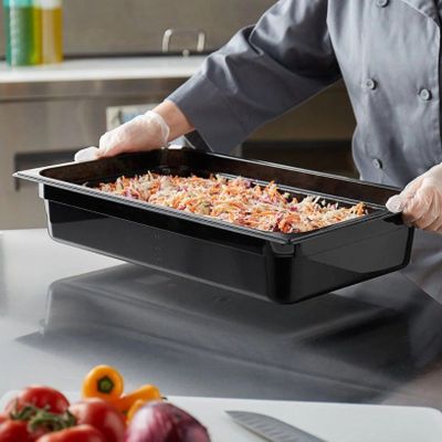 Imagen 2 del producto CONTENEDOR POLICARBONATO NEGRO 1/2X10CM