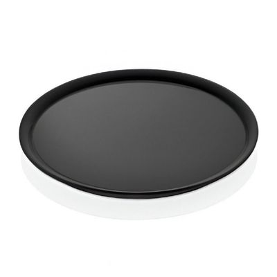 Imagen 1 del producto Plato Redondo Pizza - Torta Melamina Negra 31 Cm