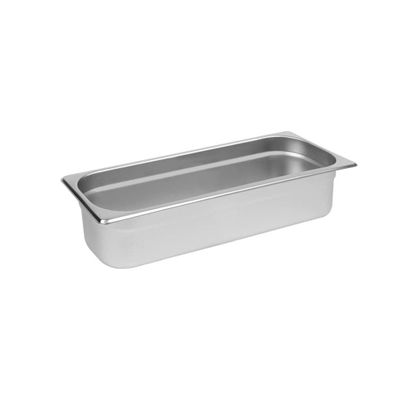 CONTENEDOR GASTRONÓMICO ACERO INOXIDABLE GN 2/4X10 CM