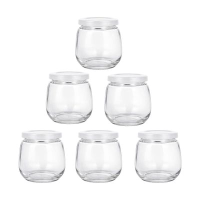 Imagen 1 del producto PACK DE 6 FRASCO DE VIDRIO 100CC TAPA HERMÉTICA PLASTICA