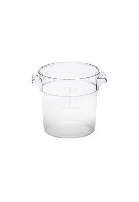 CONTENEDOR POLICARBONATO REDONDO 0,95 LT