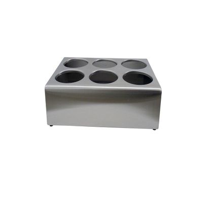ORGANIZADOR DE CUBIERTOS ACERO INOX 6 COMPARTIMIENTOS. JW6